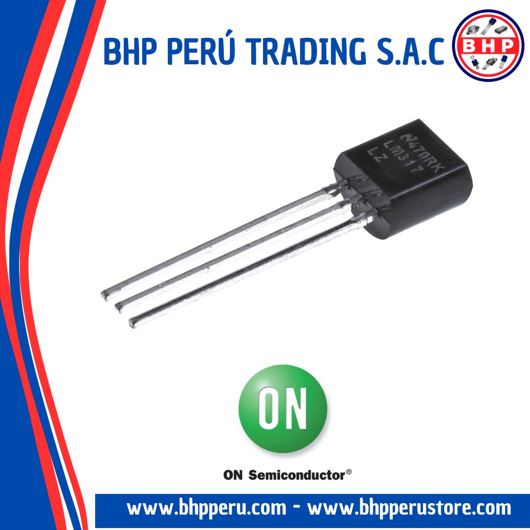 LM317LZ LM317LZ ON SEMICONDUCTOR CIRCUITO INTEGRADO I.C. REGULATOR VOLTAGE POSITIVE TO-92 – CIRCUITOS INTEGRADOS