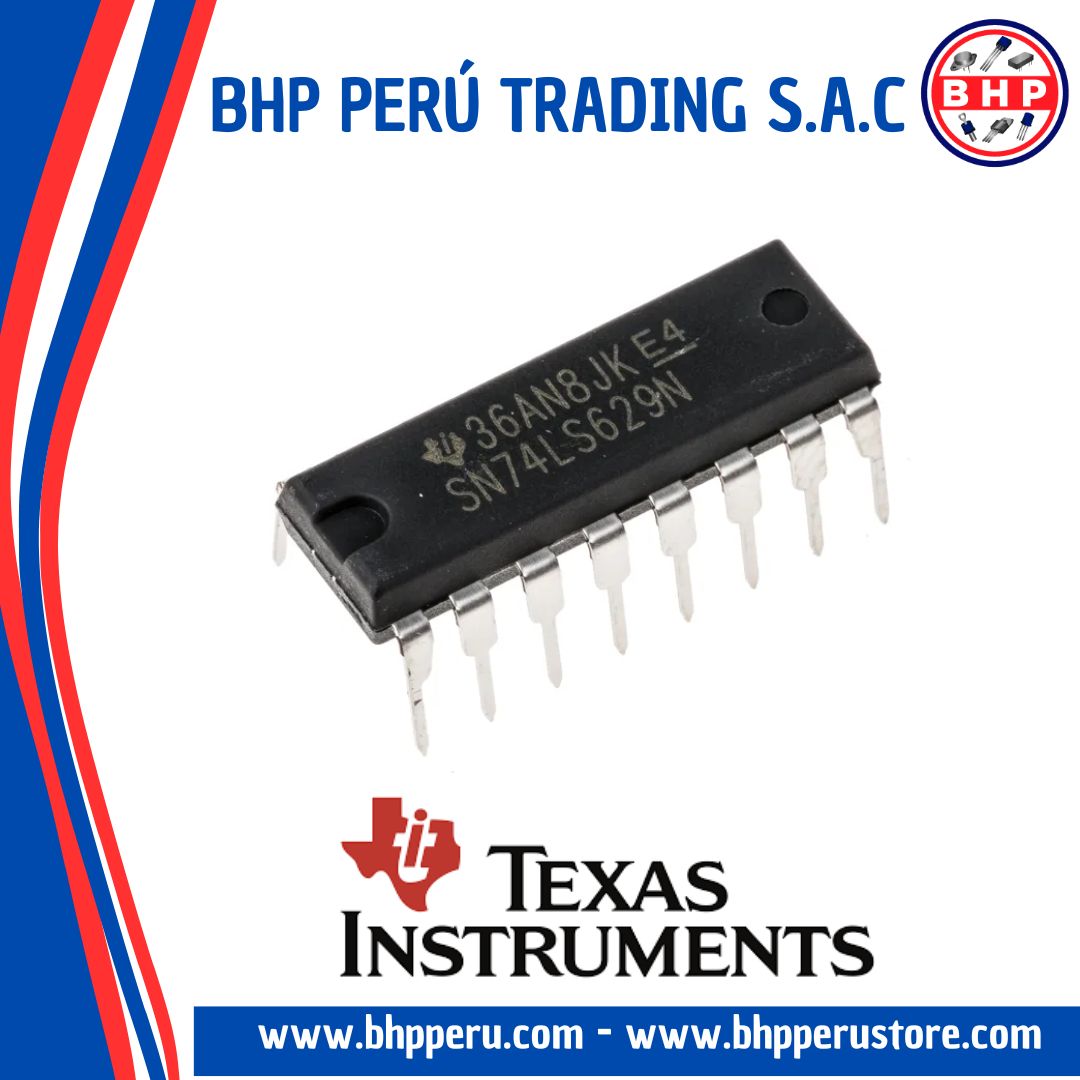 Lot De 2 Circuits Intégrés Texas Instruments SN74LS629N 16 Broches - Neufs De Stock Ancien