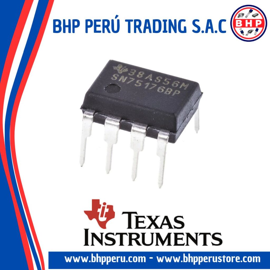 SN75176BP TEXAS INSTRUMENTS CIRCUITO INTEGRADO I.C. DIFFERENTIAL BUS ...