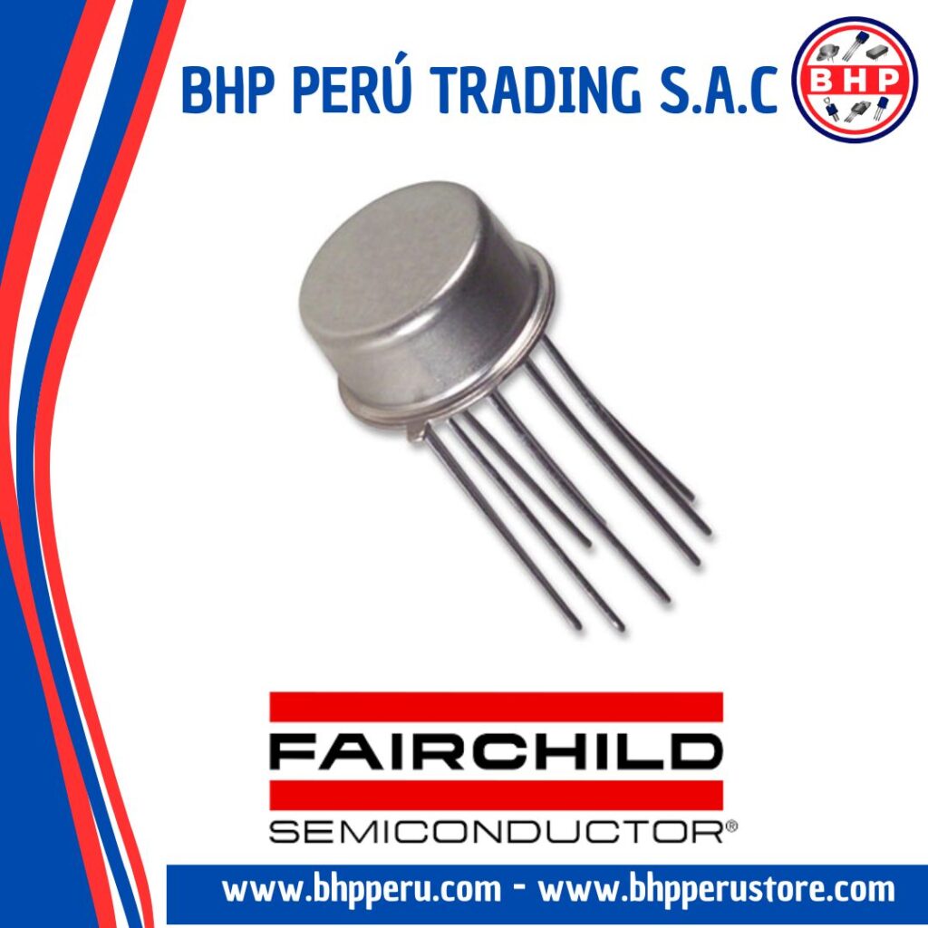 To99 UA709HM FAIRCHILD CIRCUITO INTEGRADO I.C. OPAMP GENERAL PURPOSE TO99-8 ...