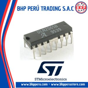 ULN2065B STMICROELECTRONICS  CIRCUITO INTEGRADO  I.C. TRANS 4 CHANNEL NPN DARL 80V 1.75A DIP-16