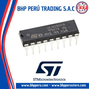 ULN2804A STMICROELECTRONICS CIRCUITO INTEGRADO I.C. TRANS 8-NPN DARL 0.5A - 50V. DIP-18