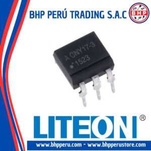 CNY17-3 LITE-ON CIRCUITO INTEGRADO  I.C. TRANS. OUTPUT OPTOCOUPLERS 5000VRMS, 0.3MA DIP-6