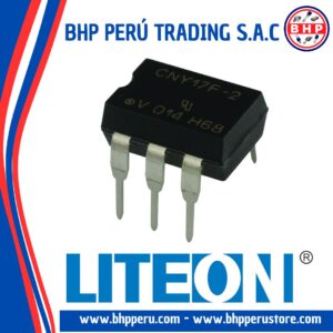 CNY17F-2 LITEON  CIRCUITO INTEGRADO   I.C. OPTOISOLATOR 5KV TRANSISTOR DIP-6