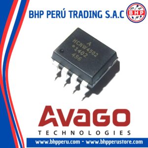 HCNW4502 AVAGO TECHNOLOGIES CIRCUITO INTEGRADO I.C. OPTOISOLATOR 5KV TRANSISTOR DIP-8