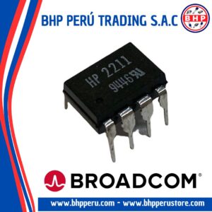 HCPL2211 BROADCOM CIRCUITO INTEGRADO I.C. OPTOISOLATOR 3.75KV PUSH PULL DIP-8