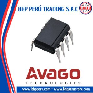 HCPL2531 AVAGO TECHNOLOGIES CIRCUITO INTEGRADO I.C. DUAL CHANNEL OPTOCOUPLERS ARE UP 100. DIP-8