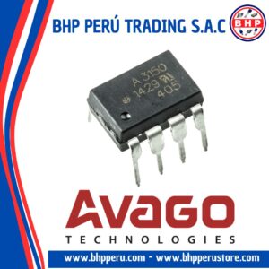 HCPL3150 AVAGO TECHNOLOGIES CIRCUITO INTEGRADO  I.C. OPTOCOUPLER GATE DRIVE 0.6A DIP-8