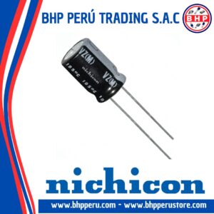 UVZ2G4R7MPD  NICHICON CONDENSADOR  RADIAL DE 4.7UF - 400V. 20% 105°C