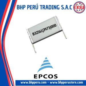 B32561J3473J000  EPCOS CAPACITOR FILM POLYESTER 47NF/0.047UF - 250V. RADIAL
