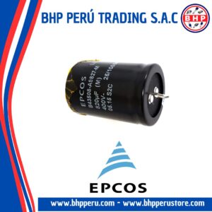 B43508A9827M EPCOS CONDENSADOR ELECT. RADIAL 820UF - 400V, SNAP-IN