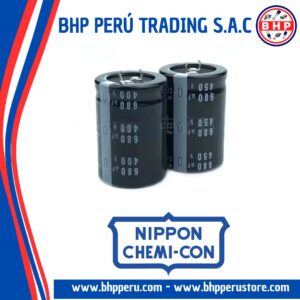ESMH401VNN681MA50 NIPPON CHEMI-CON CONDENSADOR RADIAL 680UF - 400V. SNAP IN