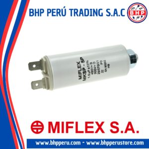 I150V515K-B MIFLEX CONDENSADOR  PARA MOTORES 1.5UF / 450VAC. C/ROSCA