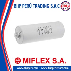 I150V645K-B1 MIFLEX  CONDENSADOR PARA MOTORRES 45UF / 450VAC. C/ROSCA