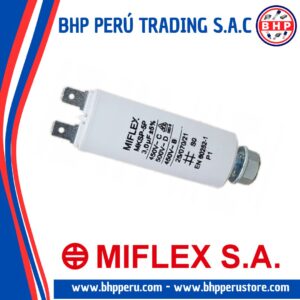 I15KV530K-B MIFLEX CONDENSADOR  PARA MOTORES 3UF / 450VAC. C/ROSCA