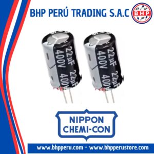 KMG401ELL220MK NIPPON CHEMI-CON CONDENSADOR  RADIAL DE 22UF - 400V. 20%
