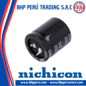 LGL2W221MELA NICHICON CONDENSADOR RADIAL 220UF - 450V. 105°C SNAP IN (25X40MM)
