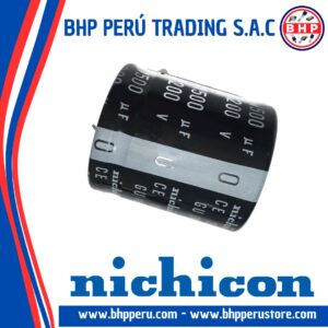 LLQ2D152MH NICHICON CONDENSADOR RADIAL 1500UF - 200V. SNAP IN