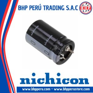 LLS2E471MELZ NICHICON CONDENSADOR RADIAL 470UF - 250V. SNAP IN