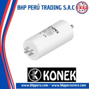 MPE0090J450LI KONEK CONDENSADOR PARA MOTORES 9UF / 450VAC. C/ROSCA