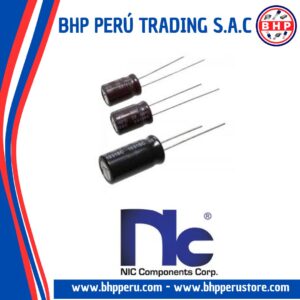 NRE-HW4R7M400V10X16F NIC COMPONENTS CONDENSADOR  RADIAL 4.7UF - 400V. 20% 105°C