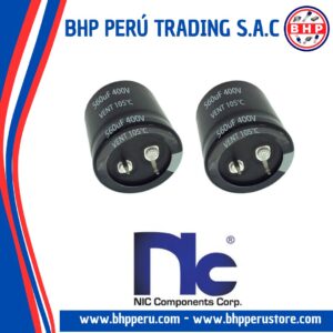 NRLPW561M400V30X50SF NIC COMPONENTS CONDENSADOR  RADIAL 560UF - 400V. SNAP IN