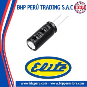 PF2D221MNN1636 ELITE CONDENSADOR RADIAL 220UF - 200V. 20%