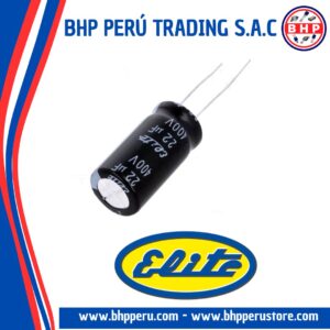 PF2G220MNN1225 ELITE CONDENSADOR  RADIAL DE 22UF - 400V. 20%