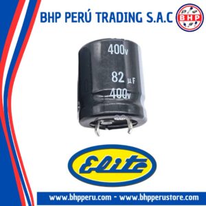 PG2G820MND2225 ELITE CONDENSADOR  RADIAL 82UF - 400V. SNAP IN