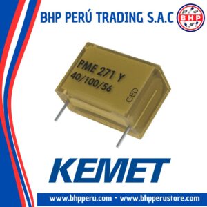 PME260AC6470KR30  KEMET CAPACITOR  FILM 0.47UF 20% 250VAC RADIAL