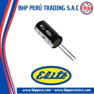 PV2G470MNN ELITE CONDENSADOR  RADIAL 47UF - 400V. 20%