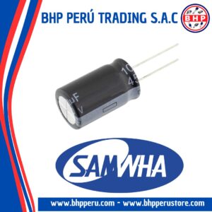 SD2W475M1012MBB101 SAMWHA CONDENSADOR RADIAL DE 4.7UF - 450V. 20%