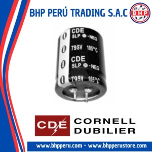 SLP152M200H7P3 CORNELL DUBILIER CONDENSADOR RADIAL 1500UF - 200V. SNAP IN