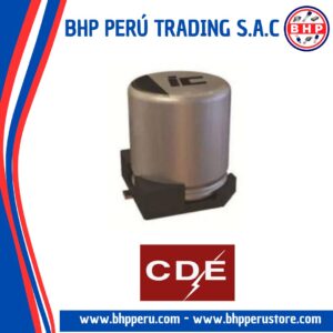 225SMH050M CDE CONDENSADOR ELECT. SMD DE 2.2UF - 50V. 20%