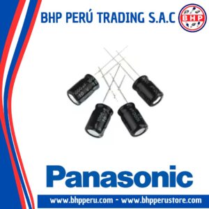 50V5.6UF PANASONIC CONDENSADOR ELECT. RADIAL 5.6UF - 50V. 20% 85°C