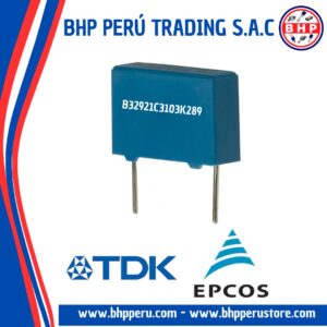 B32921C3103K289 EPCOS / TDK CAPACITOR FILM POLYESTER 0.01UF-305V. X2 MKP/SH