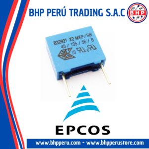 B32921C3473M EPCOS CAPACITOR FILM POLYESTER 0.047UF-305V. X2 MKP/SH