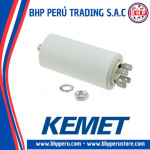 C276CC25100AA0J KEMET CAPACITOR MOTOR MKP 10UF / 420VAC, W/PERNO