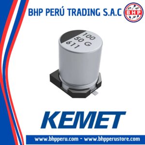 EDK227M6R3A9HA KEMET CONDENSADOR ELECT. SMD DE 220UF - 6.3V. 20%