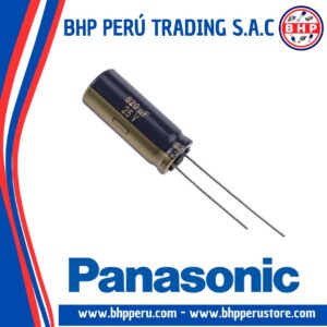 EEUFR1V821 PANASONIC CONDENSADOR ELECT. RADIAL DE 820UF - 25V. 20%