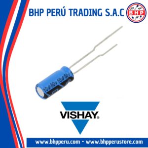 GRC00AA1001HTNL VISHAY CONDENSADOR ELECT. RADIAL 10UF / 50V. 20% 105°C