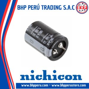 LGY1H472MELA35 NICHICON CONDENSADOR ELECT. RADIAL 4700UF – 50V. SNAP IN (25X35MM) – CONDENSADORES
