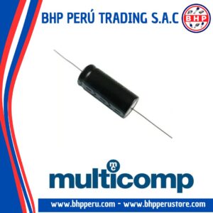 MCHT470M1HB-0813-RN MULTICOMP CONDENSADOR ELECT. AXIAL DE 47UF - 50V. +-20% 105Â°