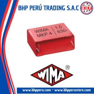 MKP4J031004D00KS WIMA CAPACITOR  POLYESTER FILM  100NF/0.1UF - 630VDC