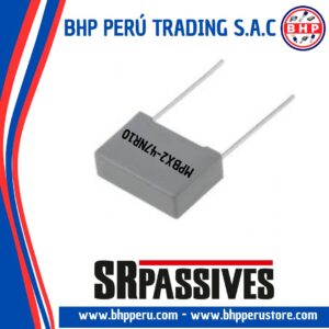 MPBX2-47NR10 SR PASSIVES CAPACITOR FILM POLYESTER 47NF-275VAC. X2 MKP/SH