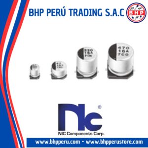 NACZ220M10V NIC COMPONENTS CONDENSADOR ELECT. SMD 22UF - 10V. 20% 105°C