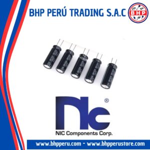 NRZJ561M25V8X20F NIC COMPONENTS CONDENSADOR ELECT. RADIAL DE 560UF - 25V. 20%