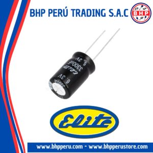 PF0J332MNN1220 ELITE CONDENSADOR ELECT. RADIAL 3300UF - 6.3V 20%