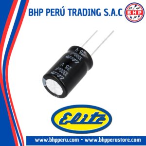 PF1E332MNN1625 ELITE CONDENSADOR ELECT. RADIAL 3300UF - 25V. 20%