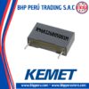 R46KI26805001M KEMET CAPACITOR POLYESTER FILM 68NF/0.068UF 275VAC. X2 MKP/SH (L.E: 15MM) – CAPACITORES